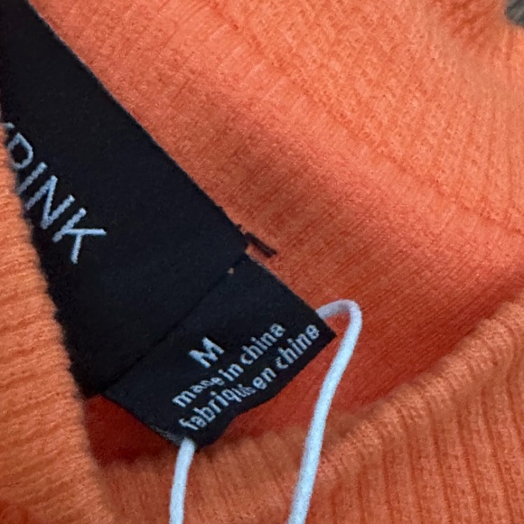 MINKPINK Vibrant Orange Knit Dress - Picture 5 of 6